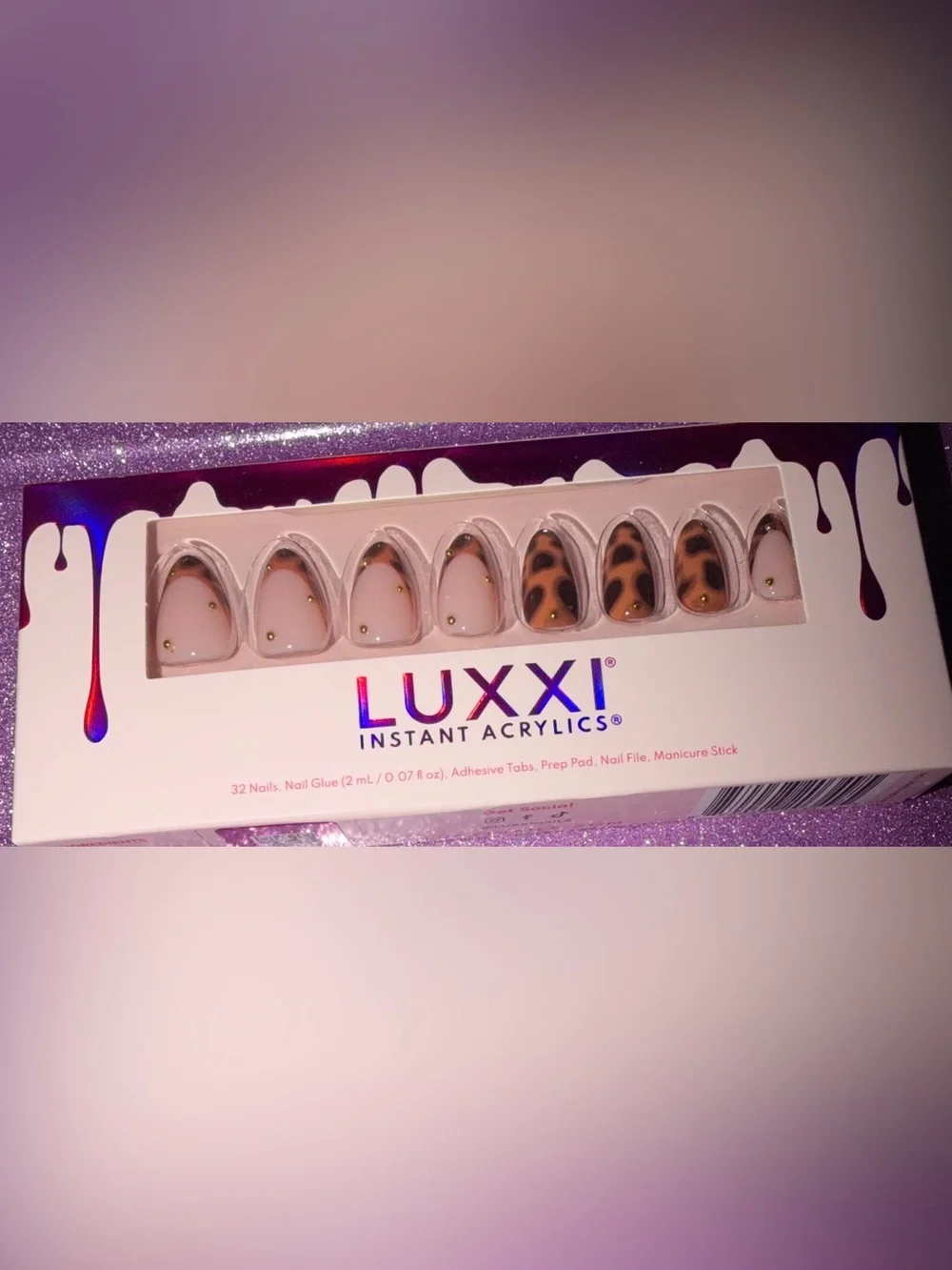 LUXXI Press On Nails- Tortella